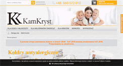 Desktop Screenshot of kamkryst.pl